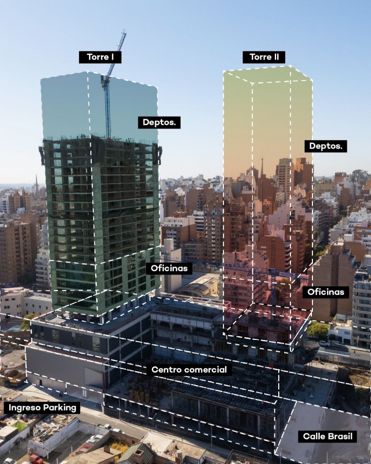 Venta de hermoso departamento en el emprendimiento POCITO SOCIAL LIFE en Nueva Cordoba .Entrega inicial 40% posesion 2028 hasta en 48 cuotas financiacion hasta en 48 cuotas  